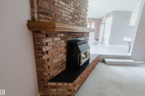 3936 72 Street Nw, Edmonton, AB - Indoor With Fireplace