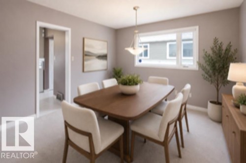 3936 72 Street Nw, Edmonton, AB - Indoor Photo Showing Dining Room