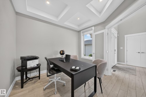 7640 179 Avenue Nw, Edmonton, AB - Indoor Photo Showing Office
