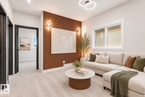 352 Roberts Wynd, Leduc, AB - Indoor Photo Showing Living Room