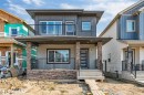 352 Roberts Wynd, Leduc, AB  - Outdoor With Balcony With Deck Patio Veranda With Facade 