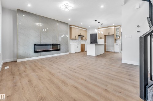 352 Roberts Wynd, Leduc, AB - Indoor With Fireplace