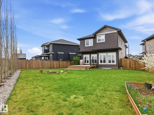 2115 Auxier Court Sw, Edmonton, AB - Outdoor With Deck Patio Veranda With Backyard