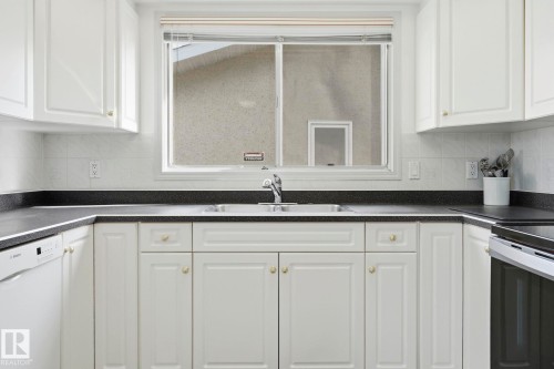 14511 83 Street Nw, Edmonton, AB - Indoor Photo Showing Kitchen With Double Sink
