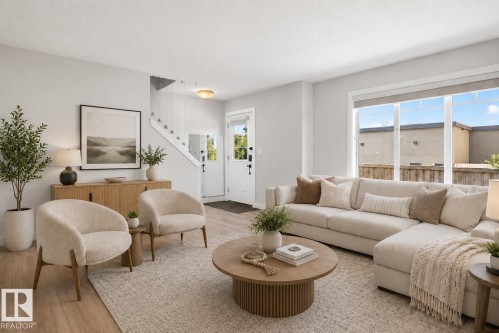 #6 5134 Mullen Rd Nw Nw, Edmonton, AB - Indoor Photo Showing Living Room