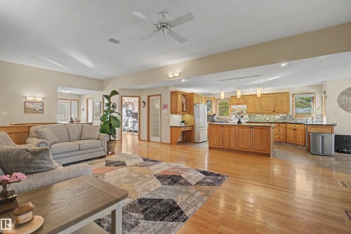 711 Butterworth Drive Nw, Edmonton, AB - Indoor Photo Showing Living Room