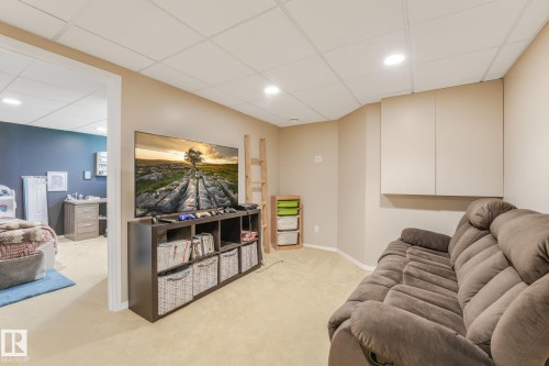 5809 48 Avenue, Beaumont, AB - Indoor Photo Showing Basement