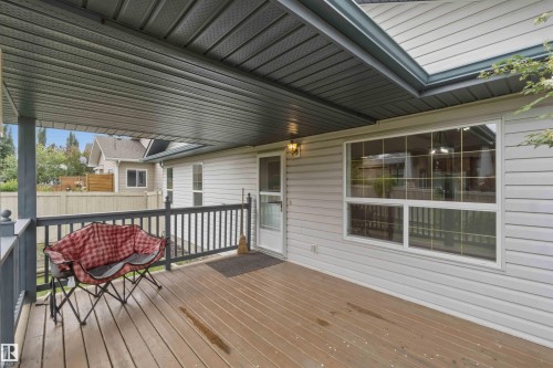 38 Willow Park Road, Stony Plain, AB - Outdoor With Deck Patio Veranda With Exterior