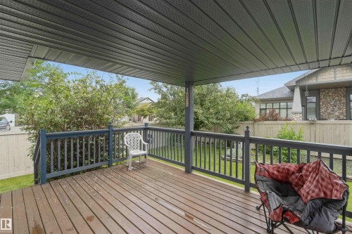 38 Willow Park Road, Stony Plain, AB - Outdoor With Deck Patio Veranda With Exterior