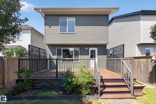 Back house - 3139 Carpenter Landing Sw, Edmonton, AB - Outdoor With Deck Patio Veranda With Exterior