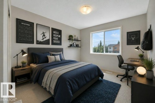#142 104 West Haven Dr, Leduc, AB - Indoor Photo Showing Bedroom