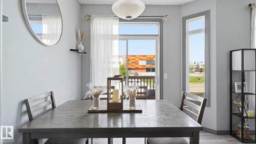 #18 4900 62 St, Beaumont, AB - Indoor Photo Showing Dining Room