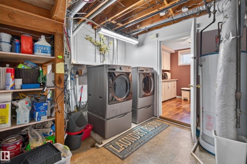 11303 115 Street Nw, Edmonton, AB - Indoor Photo Showing Laundry Room