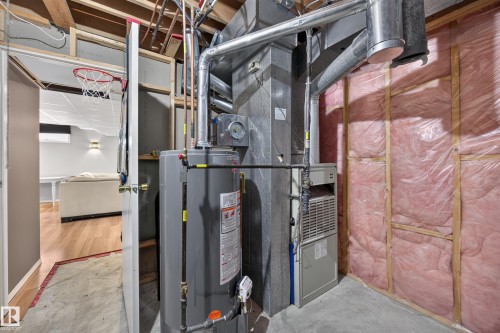 Utility room - 8310 99 Avenue, Fort Saskatchewan, AB - Indoor Photo Showing Basement