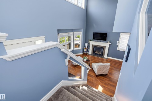 44 Vaughn Avenue, Spruce Grove, AB - Indoor With Fireplace