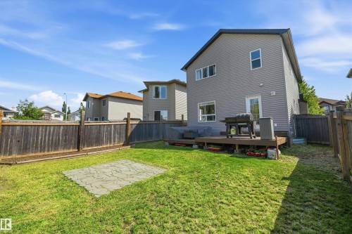 44 Vaughn Avenue, Spruce Grove, AB - Outdoor With Deck Patio Veranda With Backyard