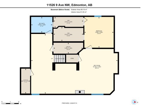 Floor plan - 11526 9 Avenue Nw, Edmonton, AB 
