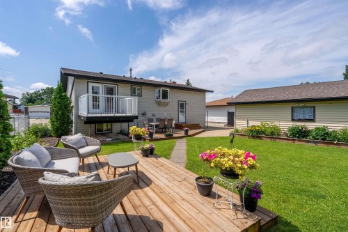3915 42B Avenue, Leduc, AB - Outdoor With Deck Patio Veranda With Exterior