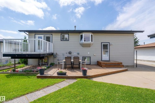 3915 42B Avenue, Leduc, AB - Outdoor With Deck Patio Veranda