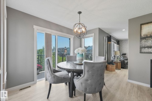 96 Marcelle Point(E), Beaumont, AB - Indoor Photo Showing Dining Room