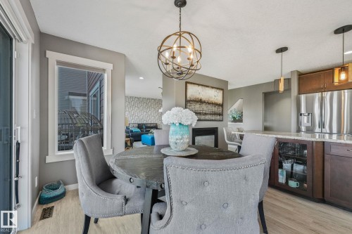 96 Marcelle Point(E), Beaumont, AB - Indoor Photo Showing Dining Room