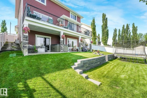 96 Marcelle Point(E), Beaumont, AB - Outdoor With Deck Patio Veranda
