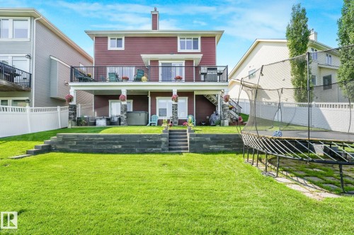 96 Marcelle Point(E), Beaumont, AB - Outdoor With Deck Patio Veranda