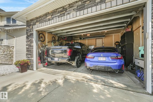 96 Marcelle Point(E), Beaumont, AB - Indoor Photo Showing Garage