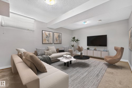 6016 92 Avenue Nw, Edmonton, AB - Indoor Photo Showing Living Room