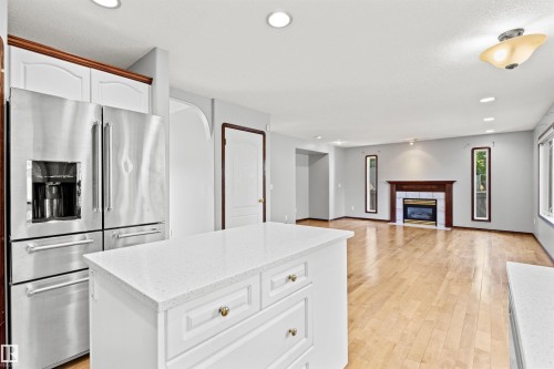6 Oakridge Dr, St. Albert, AB - Indoor With Fireplace