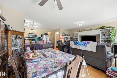 1867 119 Street Sw, Edmonton, AB - Indoor Photo Showing Dining Room With Fireplace