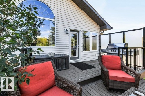 48 Lamplight Drive, Spruce Grove, AB - Outdoor With Deck Patio Veranda With Exterior
