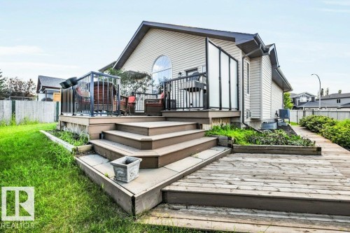 48 Lamplight Drive, Spruce Grove, AB - Outdoor With Deck Patio Veranda