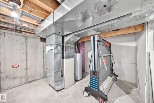 74 Lacombe Point(E), St. Albert, AB - Indoor Photo Showing Basement