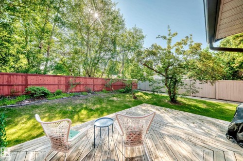 74 Lacombe Point(E), St. Albert, AB - Outdoor With Deck Patio Veranda With Backyard