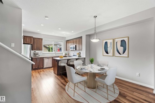 21839 99 Avenue Nw, Edmonton, AB - Indoor Photo Showing Dining Room