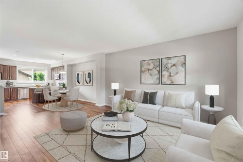 21839 99 Avenue Nw, Edmonton, AB - Indoor Photo Showing Living Room