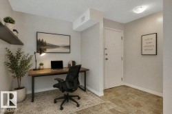 Flex area designed for a den. - 