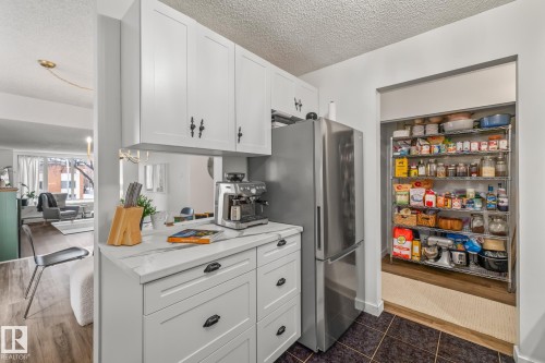 #201 10743 107 St Nw, Edmonton, AB - Indoor Photo Showing Kitchen