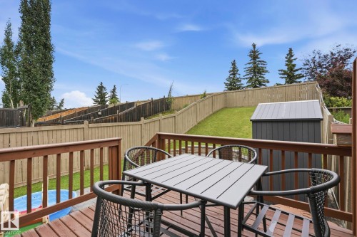 91 Hartwick Loop, Spruce Grove, AB - Outdoor With Deck Patio Veranda