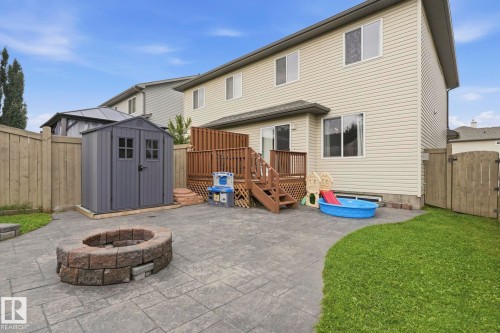 91 Hartwick Loop, Spruce Grove, AB - Outdoor With Deck Patio Veranda With Exterior