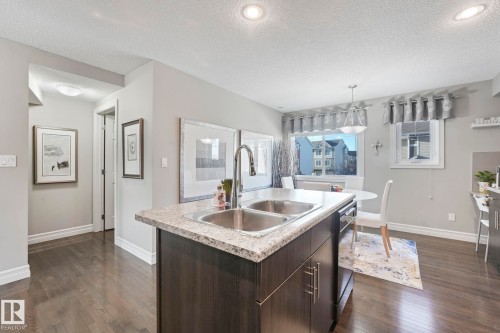 5505 3 Avenue Sw, Edmonton, AB - Indoor Photo Showing Kitchen With Double Sink