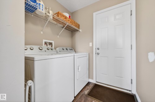 #66 20 Augustine Cr, Sherwood Park, AB - Indoor Photo Showing Laundry Room