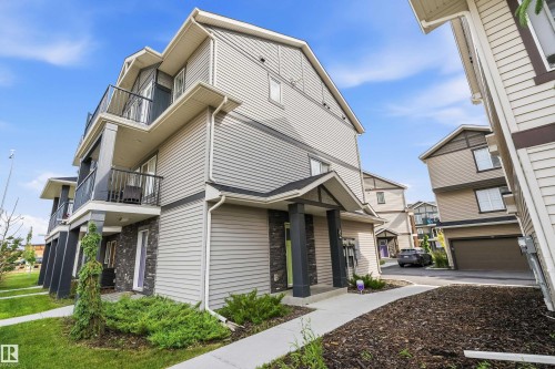 #65 50 Mclaughlin Dr, Spruce Grove, AB - Outdoor With Balcony With Facade