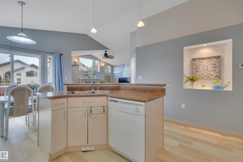 15 Douglas Crescent, Leduc, AB - Indoor Photo Showing Kitchen With Double Sink