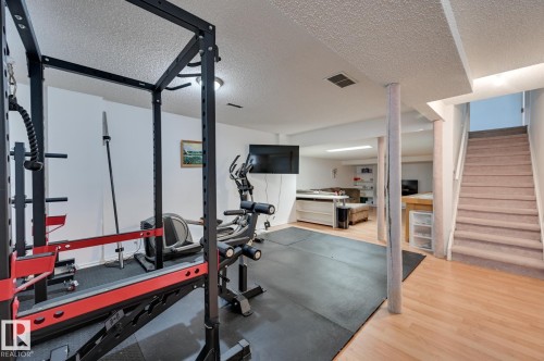 5507 179 Street, Edmonton, AB - Indoor Photo Showing Gym Room