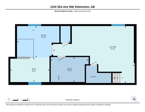 Floor plan - 1154 35A Avenue Nw, Edmonton, AB - Other