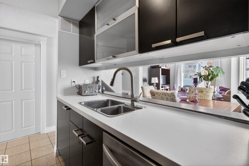 53 Lancaster Terrace Nw, Edmonton, AB - Indoor Photo Showing Kitchen With Double Sink