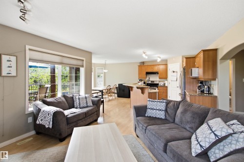 8203 5 Avenue Sw, Edmonton, AB - Indoor Photo Showing Living Room