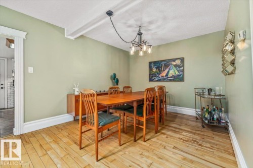 11328 65 Street Nw, Edmonton, AB - Indoor Photo Showing Dining Room